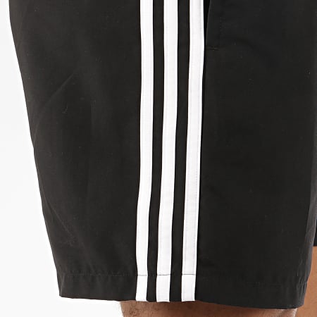 Adidas Originals - Short De Bain A Bandes 3 Stripes FM9874 Noir