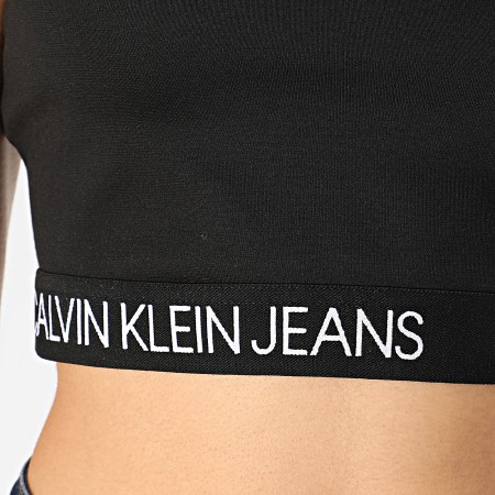 Calvin Klein - Débardeur Crop Femme Milano Sporty 3044 Noir