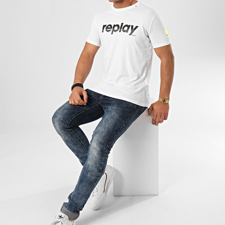 Replay - Tee Shirt M3005 Blanc