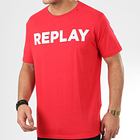 Replay - Tee Shirt M3594 Rouge
