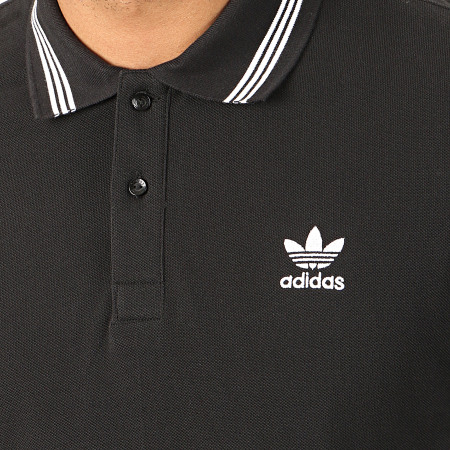 Adidas Originals - Polo Manches Courtes Pique FM9952 Noir