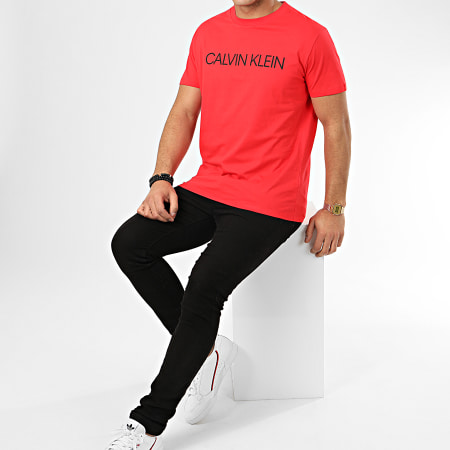 Calvin Klein - Tee Shirt 0479 Rouge