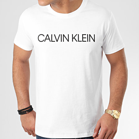 Calvin Klein - Tee Shirt Crew 0479 Blanc