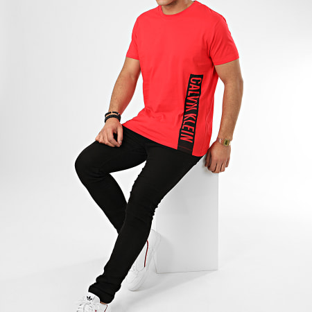 Calvin Klein - Tee Shirt Relaxed 0481 Rouge