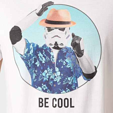 Star Wars - Tee Shirt Trooper Be Cool Blanc