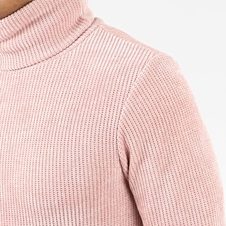 Uniplay - Pull Col Roulé T671 Rose