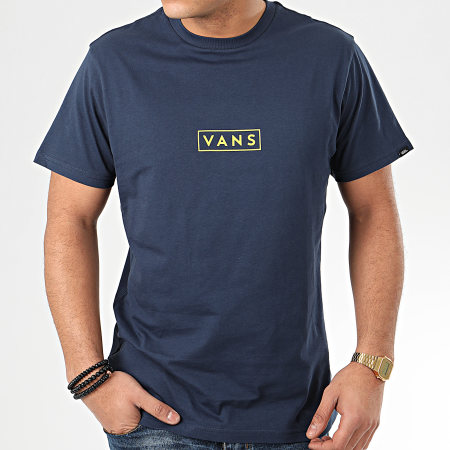 Vans - Tee Shirt Easy Box A3HREYIZ Bleu Marine