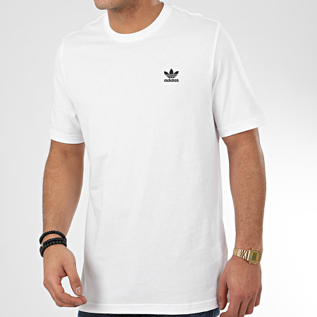 Adidas Originals - Tee Shirt Essential FM9966 Blanc
