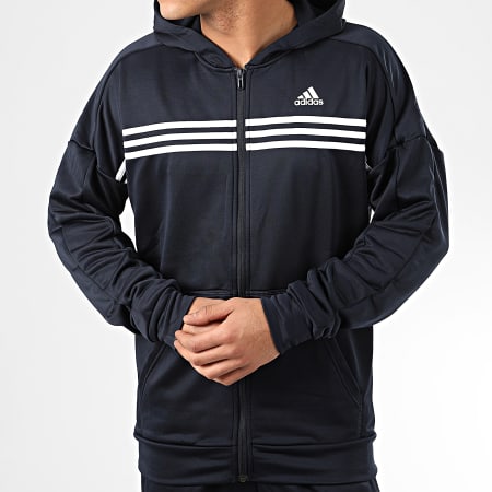 Adidas Sportswear - Ensemble De Survetement A Bandes MTS Urban FS6091 Bleu Marine