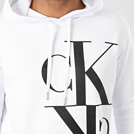 Calvin Klein - Sweat Capuche 2983 Blanc