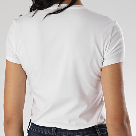 Guess - Tee Shirt Femme A Strass W0GI08-J1300 Blanc