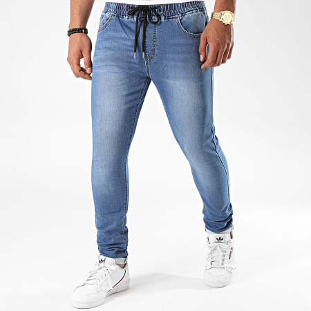 LBO - Slim Jogg J1803-2 Jeans in denim blu
