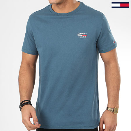 Tommy Hilfiger - Tee Shirt Chest Logo 7472 Bleu Clair