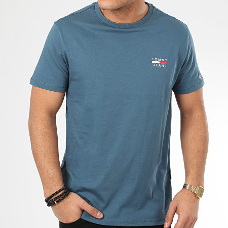 Tommy Hilfiger - Tee Shirt Chest Logo 7472 Bleu Clair