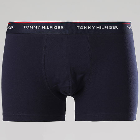 Tommy Hilfiger - Lot De 3 Boxers Premium Essentials 1U87903842 Bleu Marine Bleu Clair