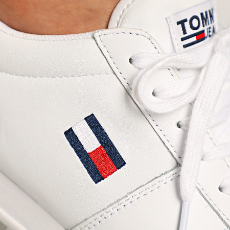 Tommy Jeans - Basket Essential Retro Sneaker 0444 White