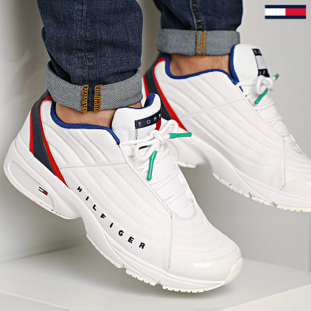Tommy Jeans - Basket Heritage Tommy Jeans Sneaker 0441 White