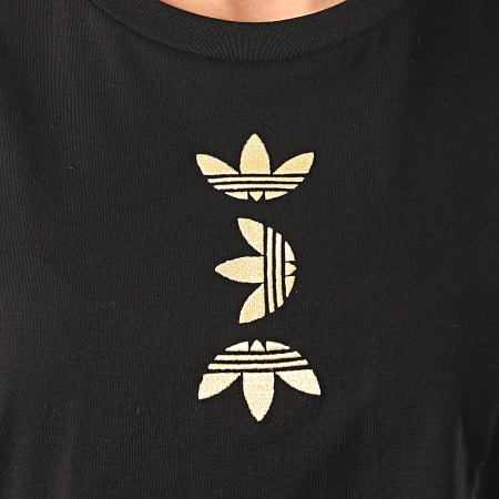 Adidas Originals - Tee Shirt LRG Logo FS7232 Noir Doré