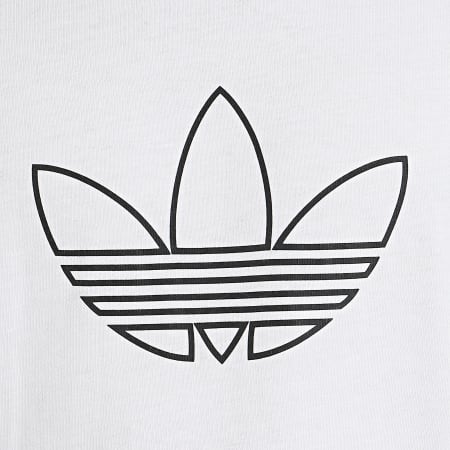 Adidas Originals - Tee Shirt Outline FM3894 Blanc