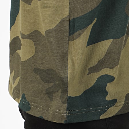 Adidas Originals - Tee Shirt Camo Block FM3356 Noir Vert Kaki Camouflage