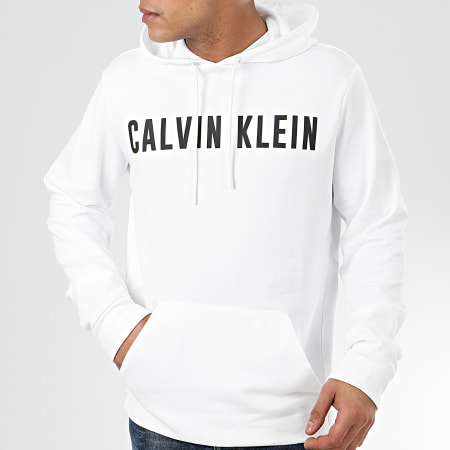 Calvin Klein - Sweat Capuche W381 Blanc