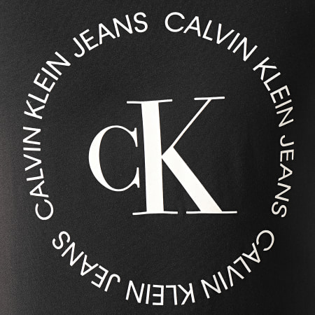 Calvin Klein - Tee Shirt CK Round Logo 4760 Noir