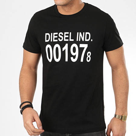 Diesel - Tee Shirt Diego 001978T 00SASA-0AAXJ Noir