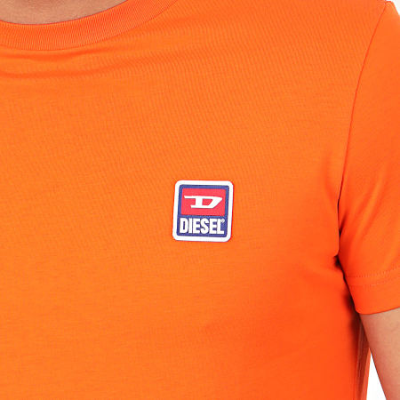 Diesel - Tee Shirt Diego Div 00SZ7W-0PATI Orange