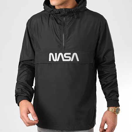 NASA - Coupe-Vent Skid Réfléchissant Noir