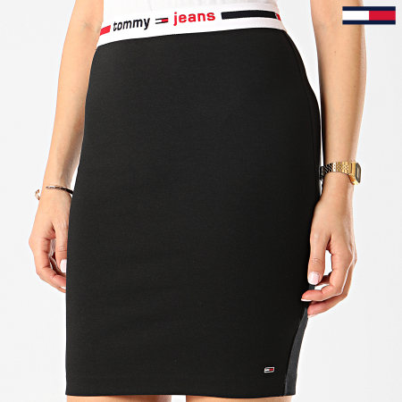 Tommy Jeans - Jupe Femme Bodycon 8120 Noir