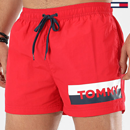 Tommy Hilfiger - Short De Bain 1700 Rouge