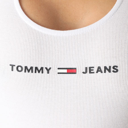 Tommy Jeans - Body Débardeur Femme Strap 8004 Blanc