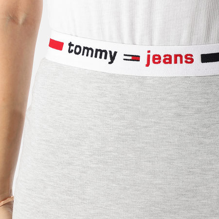 Tommy Jeans - Jupe Femme Bodycon 8120 Gris Chiné