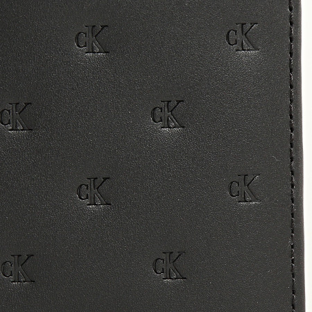 Calvin Klein - Portefeuille Monogram Emboss Bifold 5643 Noir