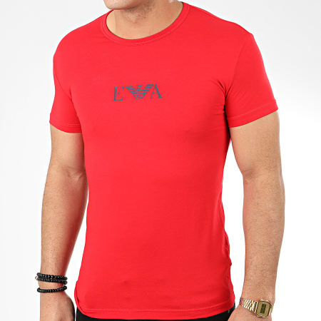 Emporio Armani - Tee Shirt Slim 111035-0P715 Rouge