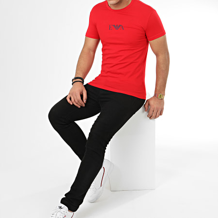 Emporio Armani - Tee Shirt Slim 111035-0P715 Rouge