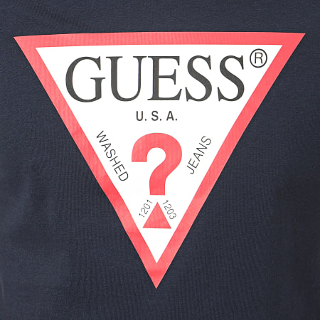 Guess - Tee Shirt M0GI71-I3Z00 Bleu Marine