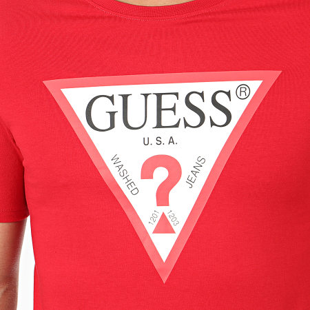 Guess - Tee Shirt M0GI71-I3Z00 Rouge