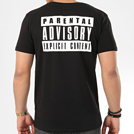 Parental Advisory - Camiseta Verso Negra