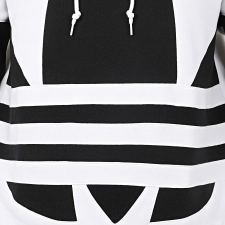 Adidas Originals - Sweat Capuche BG Trefoil FM9909 Blanc