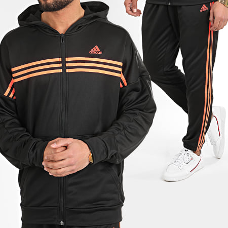 Adidas Sportswear - Ensemble De Survetement A Bandes MTS Urban FS6090 Noir