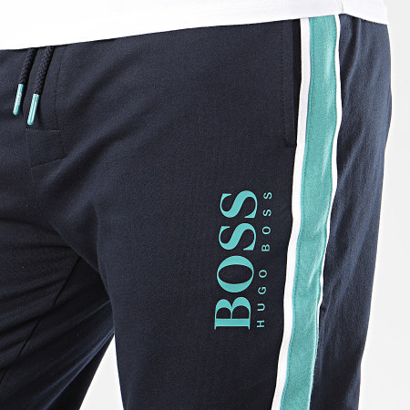 BOSS - Pantalon Jogging A Bandes Authentic 50424796 Bleu Marine