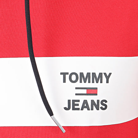 Tommy Jeans - Sweat Capuche Essential Graphic 7929 Rouge