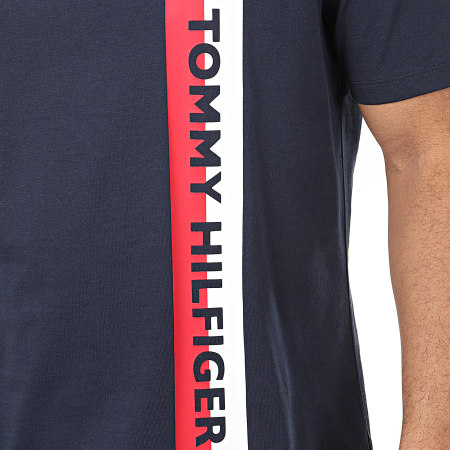 Tommy Hilfiger - Tee Shirt Crew Neck 1744 Bleu Marine