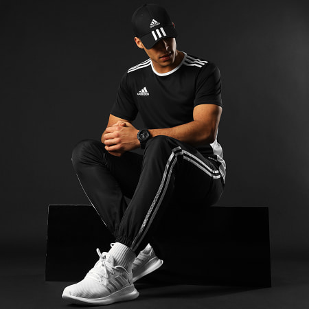 Adidas Sportswear - Cappello a 3 strisce FK0894 Nero