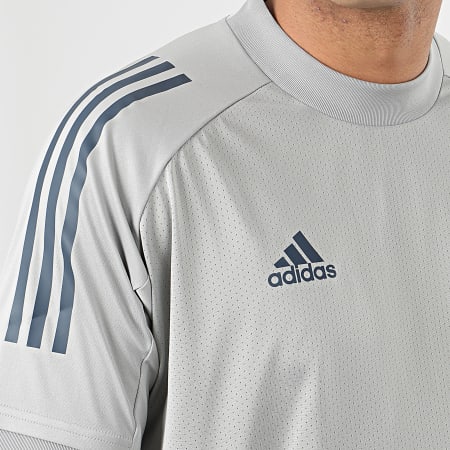 Adidas Sportswear - Tee Shirt De Sport A Bandes FEF FI6278 Gris