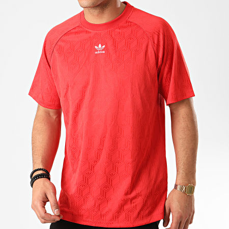 Adidas Originals - Tee Shirt De Sport Mono FM3405 Rouge