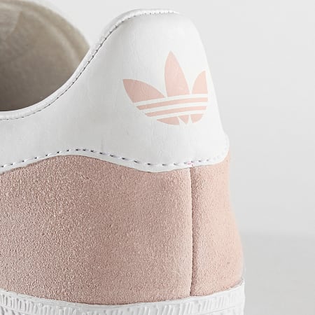 Adidas Originals - Baskets Femme Gazelle BY9544 Icey Pink Cloud White Gold Metallic