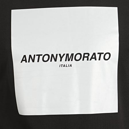 Antony Morato - Tee Shirt Réfléchissant Sport The Green Lin MMKS01733 Noir