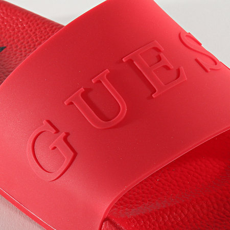 Guess Claquettes F02Z03 Rouge Ryses